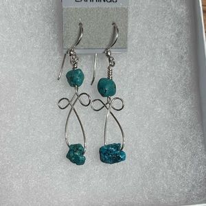 New handmade Turquoise earrings